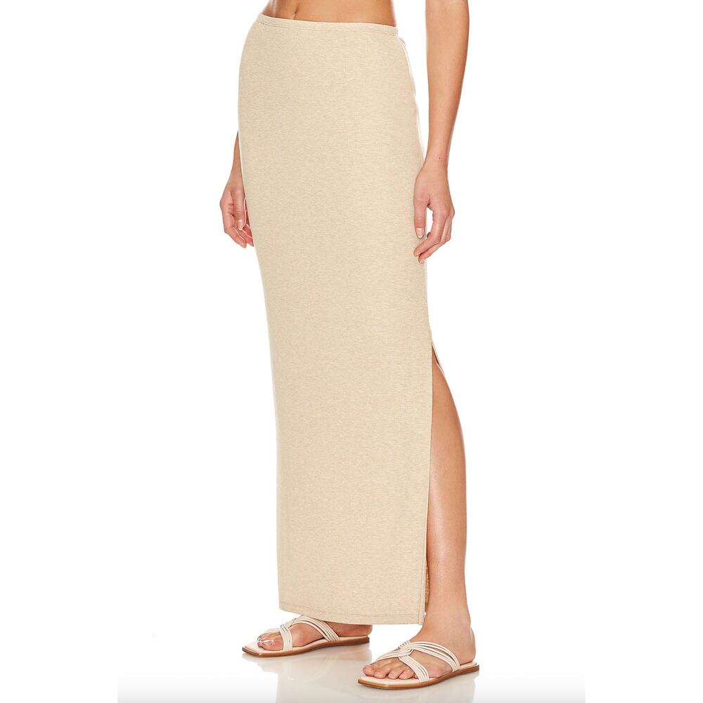 LNA Steph Rib Midi Skirt Medium - Picture 4 of 13